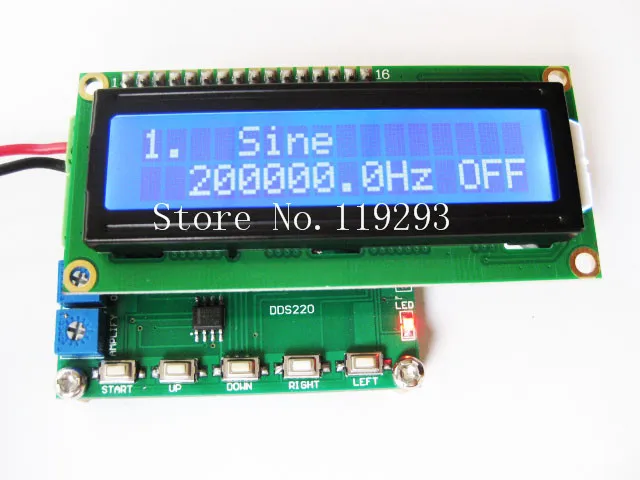 

[[BELLA]DDS signal generator function generator 0.1hz ~ 200kh variety of signal outputs--2PCS/LOT