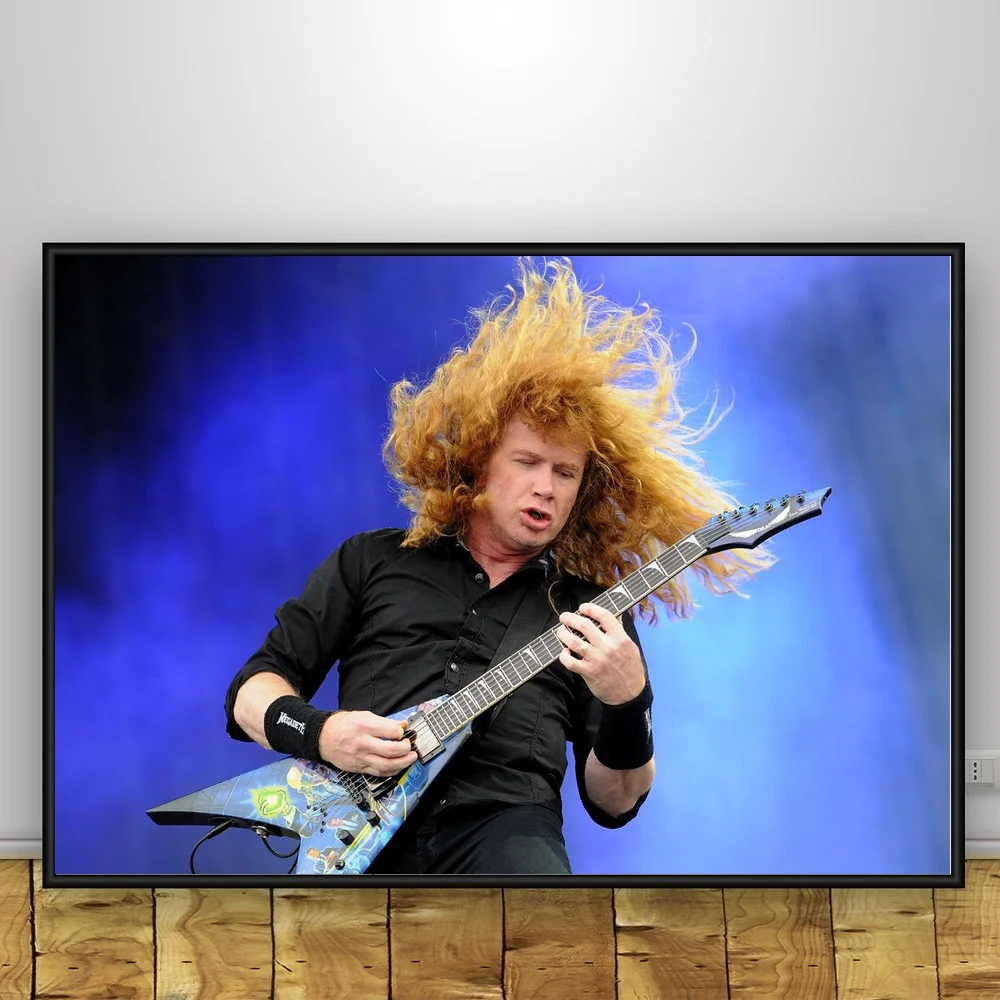 David Scott Mustaine Art Silk Poster Home Decor 12x18 16x24inch | Дом и сад