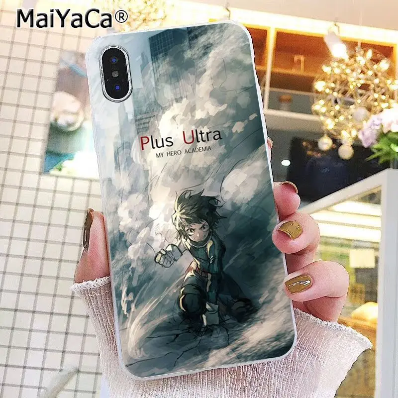 MaiYaCa аниме мой герой Academy deku bakugou Boku no Hero Academy чехол для телефона для iphone 11 Pro 8 7 6 6S Plus X XS MAX 5 5S SE XR