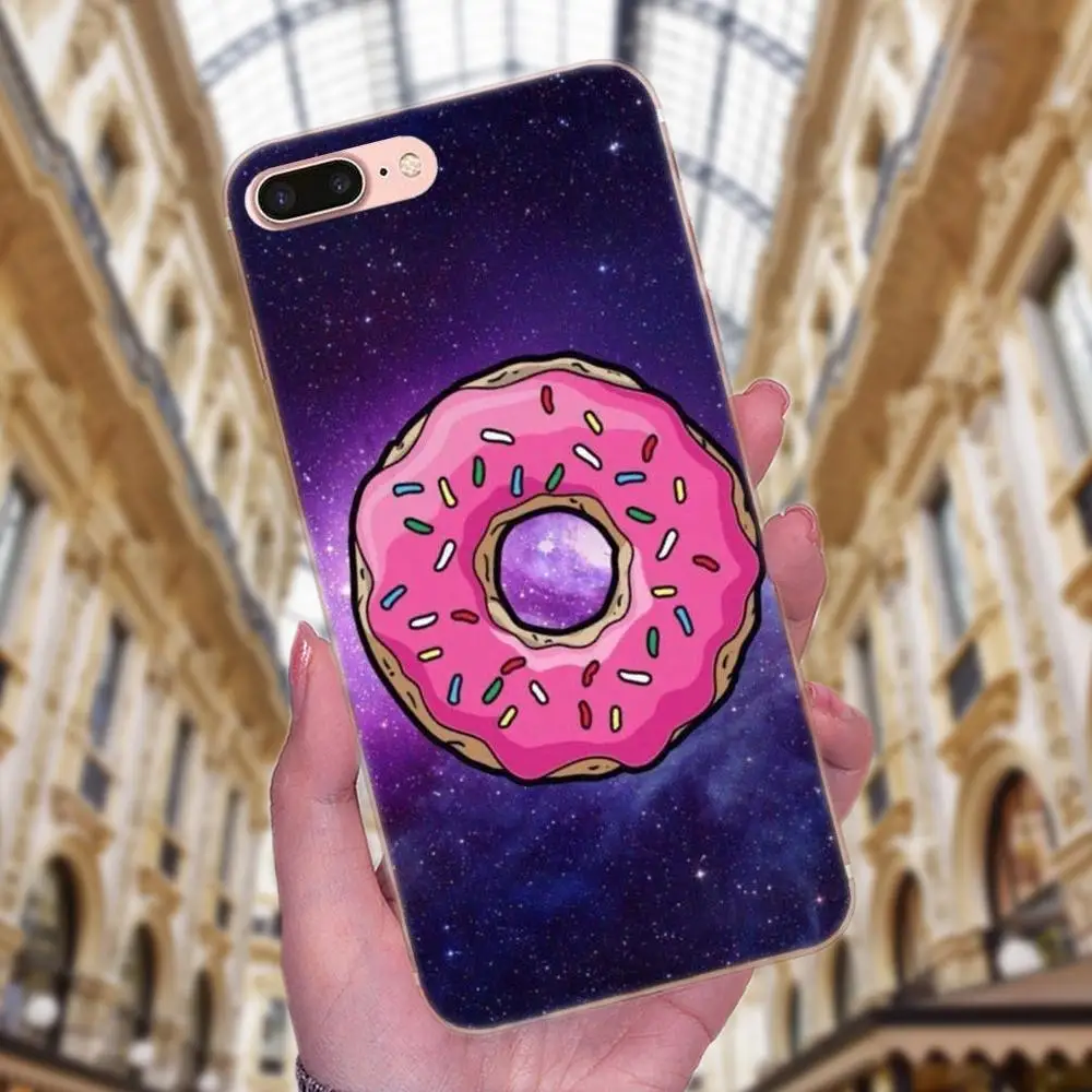 Мягкий ТПУ Модный чехол для Apple iPhone X XS Max XR 4 4S 5 5C 5S SE 6 6S 7 8 Plus с едой не волнуйтесь