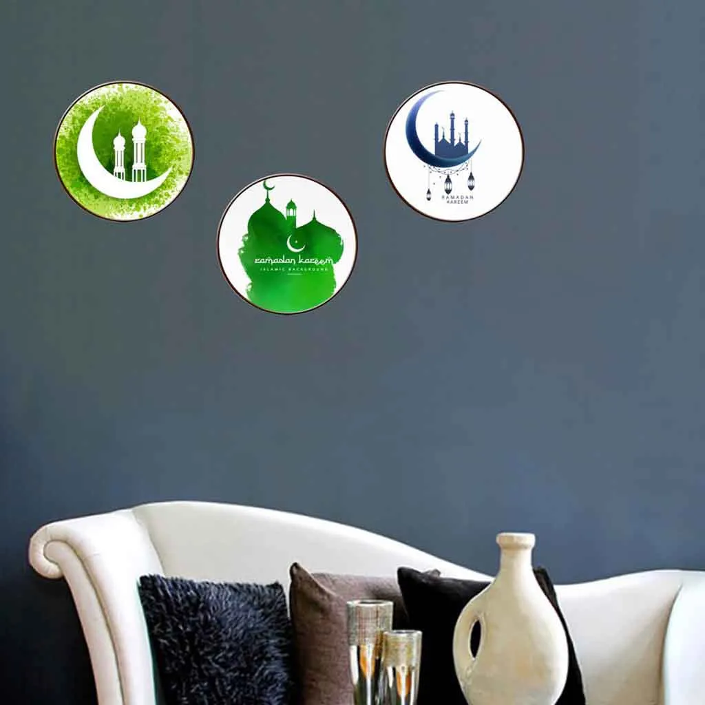 KAKUDER Mubarak Decoration Wall Sticker For Home Ramadan Kareem Muslim Islam Waterproof EID Party Supplies Decor dropshipping418 | Дом и сад