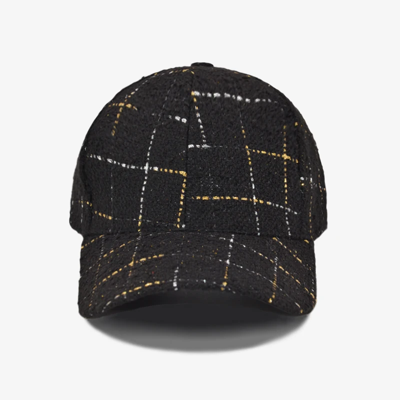 COKK, модная бейсболка, женская, в клетку, черная, белая, Snapback, шапки для женщин, папа, шляпа, женская, хип-хоп кепка, Casquette Gorras Bone