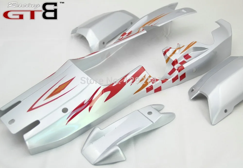 GTBracing GTX5 корпус прозрачный и серебряный цвет для hpi km rv baja 5b ss GY009|body shell|baja bodyhpi body |