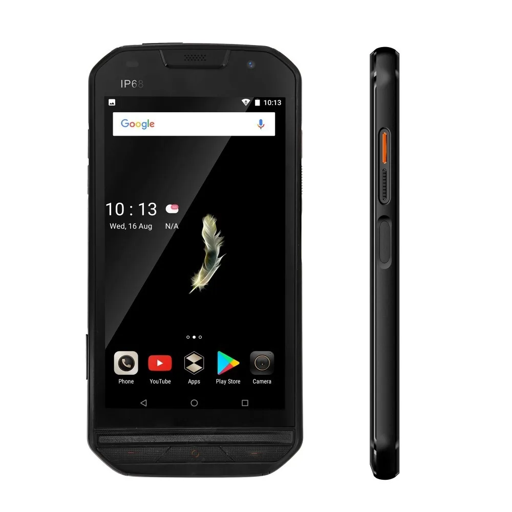 DOOGEE S30 4G смартфон IP68 сбоку отпечатков пальцев двойная камера 5 0 "HD Android 7 MTK6737 4