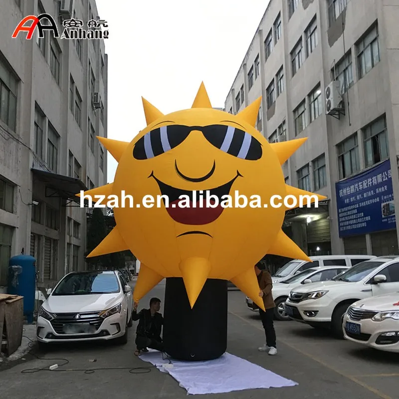 

Гигантская реклама надувной Солнечный шар с очками