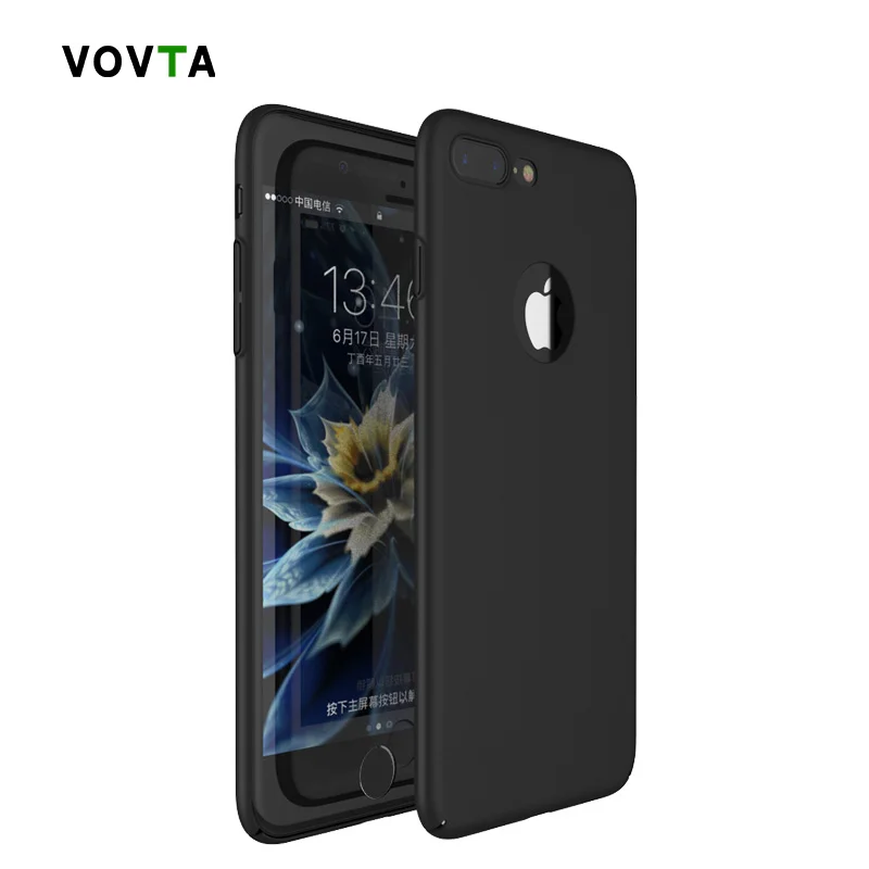 VOVTA тонкий матовый жесткий чехол для телефона iPhone 8 6s 6 7 Plus Коке плюс 5S 5 Se случаях |