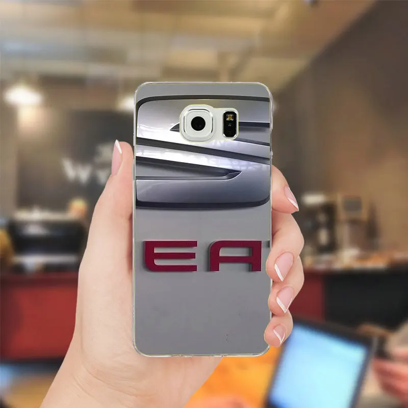 Горячая автокресло логотип Мягкие TPU чехол для телефона Тонкий samsung Galaxy Note 2 3 4 5 8 S2