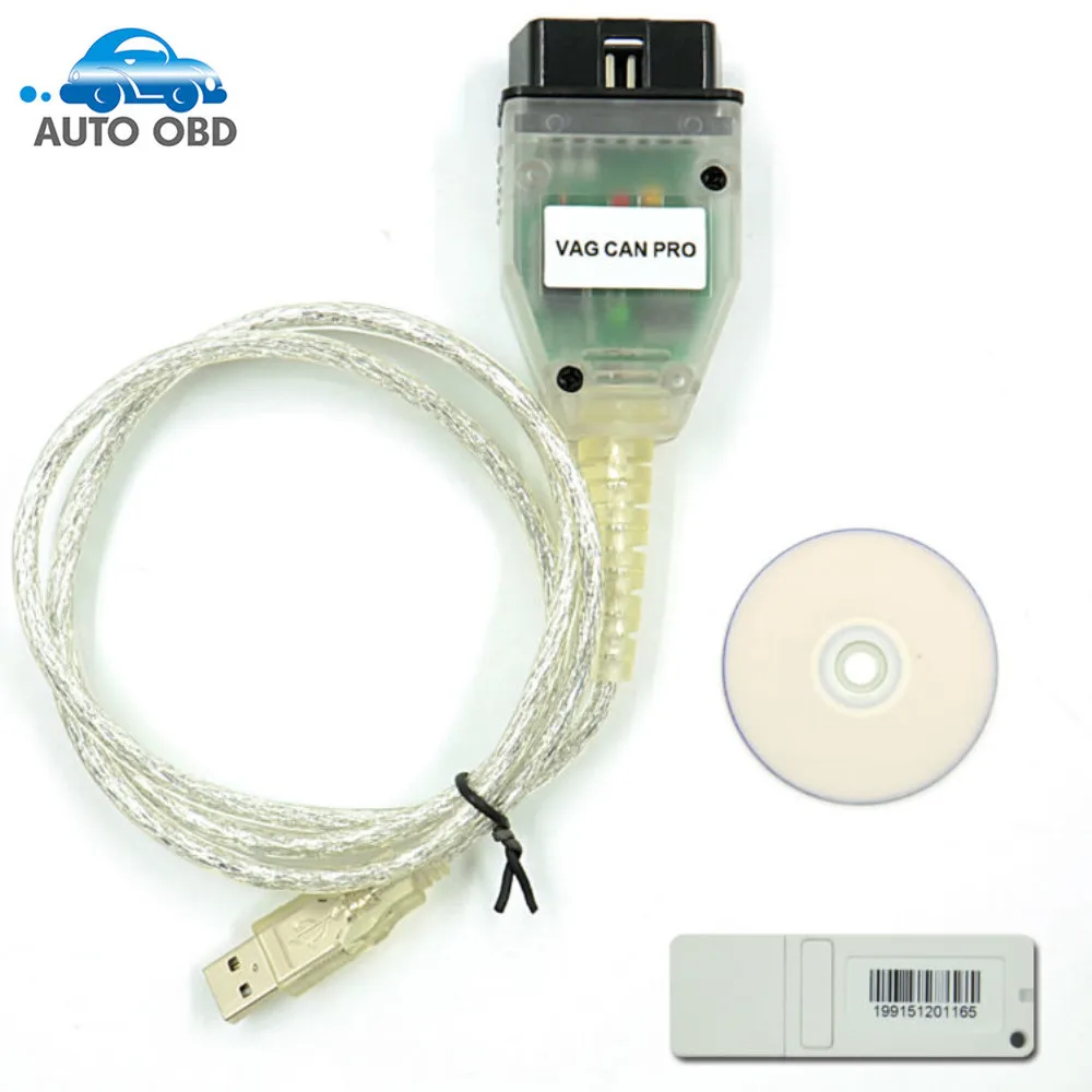 Автомобильный диагностический сканер с чипом FTDI FT245RL CAN PRO BUS + UDS K-line S.W версия 5.5.1 VCP