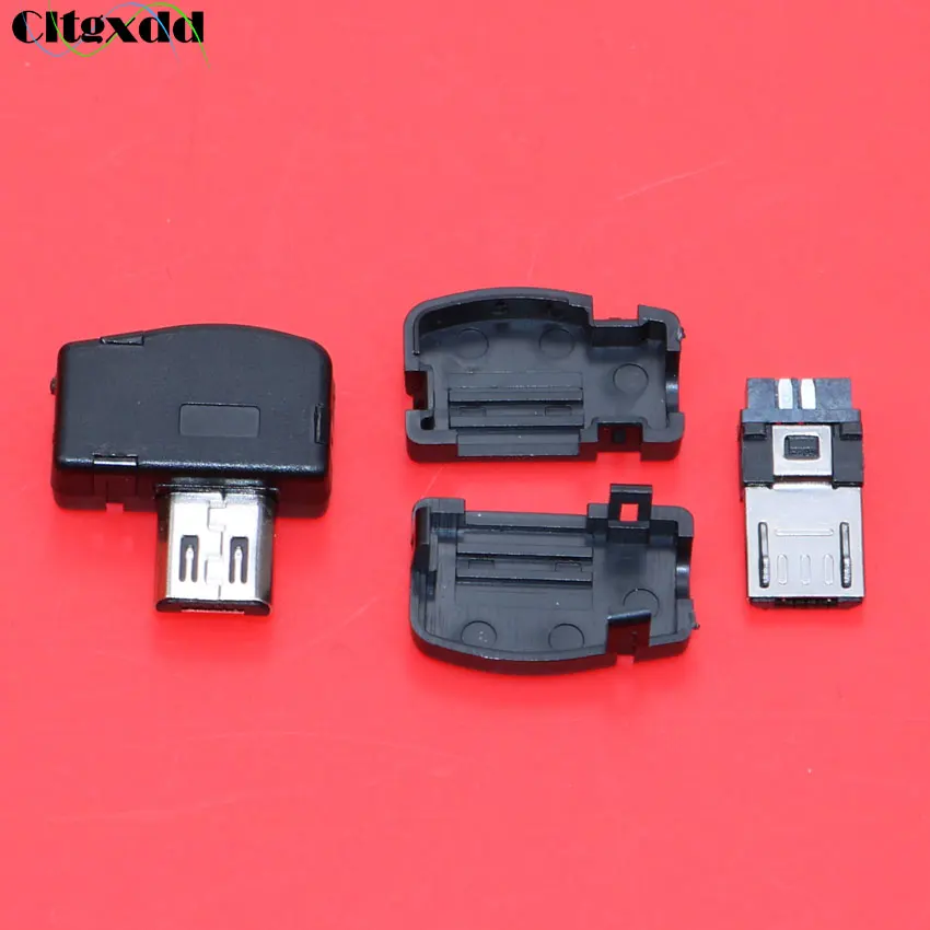 Cltgxdd 1 шт. 5 контактный разъем Micro USB типа папа длинный/короткий/изогнутый V8 порт