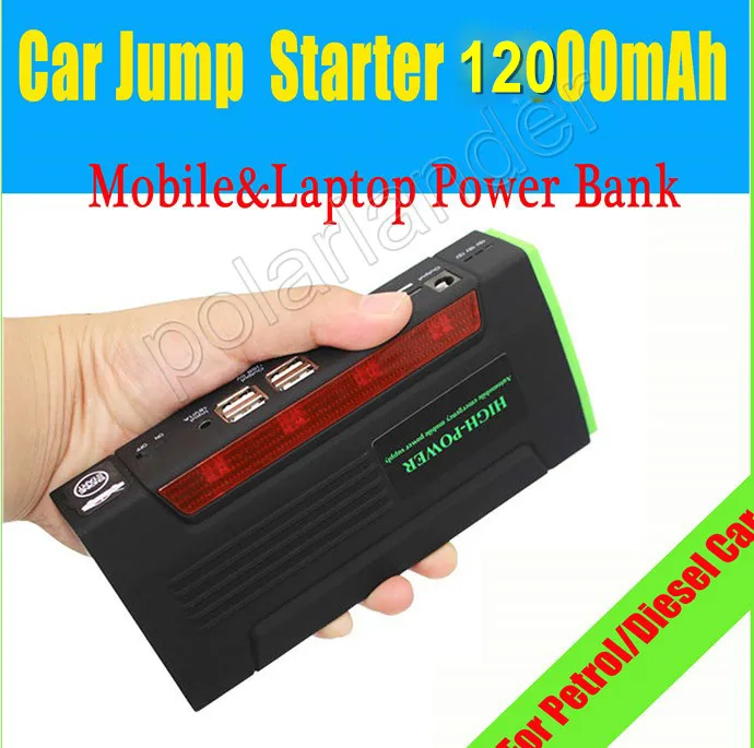 Высокое качество многофункциональное автомобильное пусковое устройство power Bank 12V автомобильное зарядное устройство для автомобиля мобильный аварийный