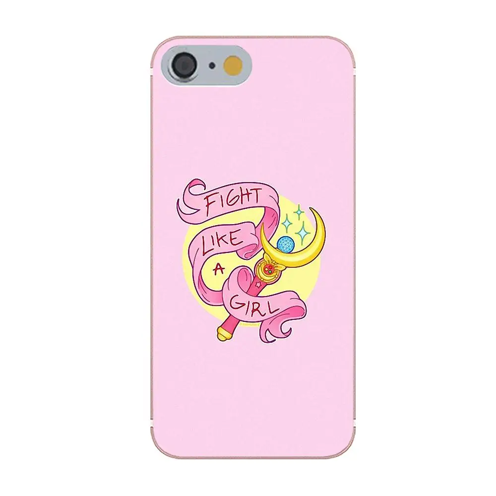 Модный мультяшный чехол с принтом &quotСейлор Мун&quot для HTC Desire 530 626 628 630 816 820 One A9 M7 M8