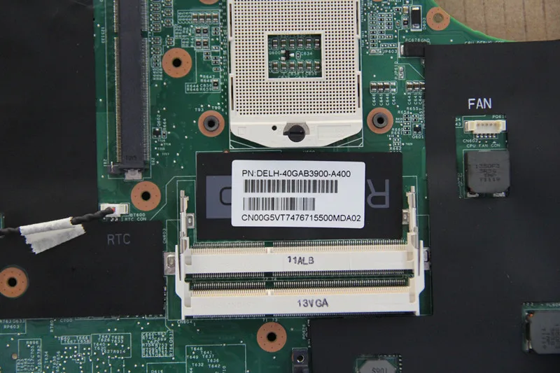 CN-00G5VT 00G5VT 0G5VT For DELL Alienware M15X Laptop motherboard 40GAB3900-A400 with Graphics Slot DDR3 fully tested | Компьютеры и