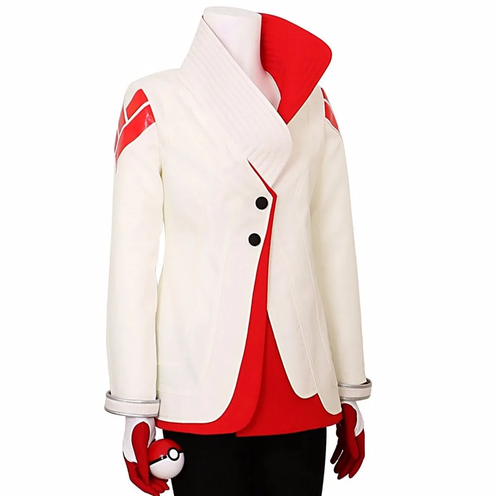 Tailor Made Pokemon Go Candela Cosplay Costume for Team Valor Team Leader image 3