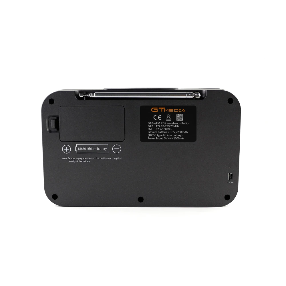 Горячая радио Профессиональный GTMedia DR-103B DAB радио Stero для Великобритании ЕС с Bluetooth Встроенный громкоговоритель простота в эксплуатации
