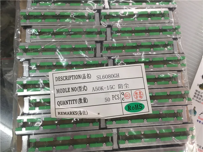 4 шт. SC6080GH для Soundcraft EF12 миксер главный прямой скользящий потенциометр A50K