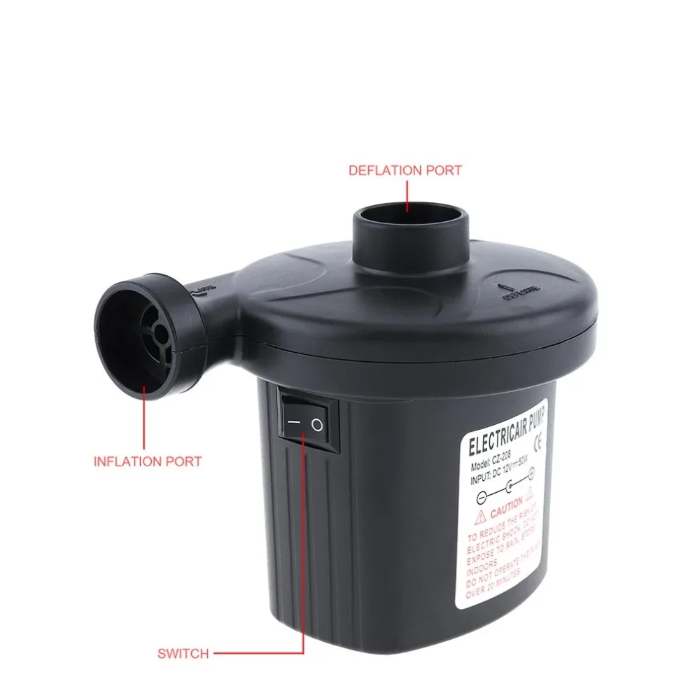 Сменный двухцелевой воздушный насос Электрический Всасывающий/надувной для