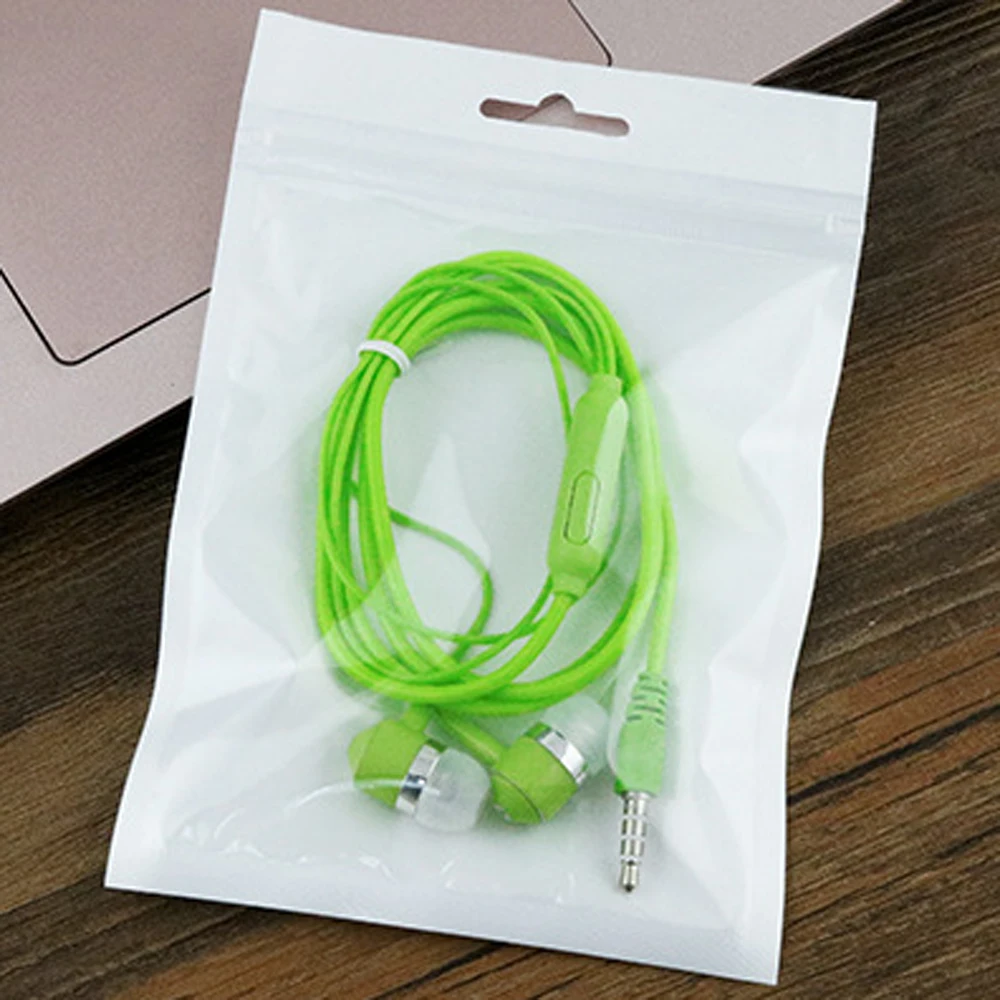 

qijiagu 20pcs 3.5mm Wired Earphones for PC computer Smartphone With Mic