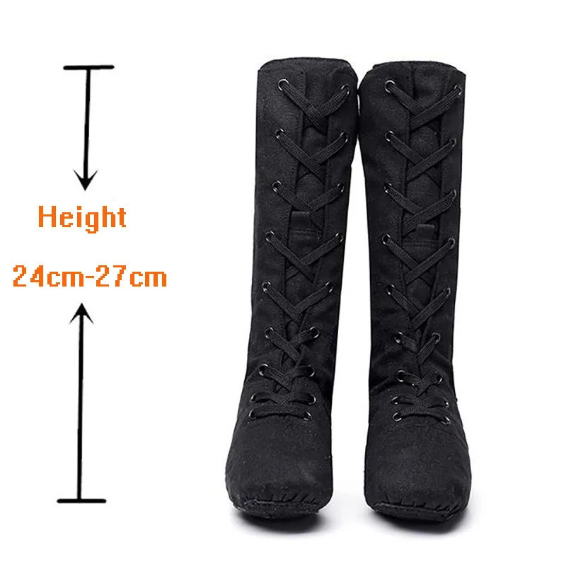 Черный Лидер продаж Высокие полотняные светильник-Вес ботинок для выступлений