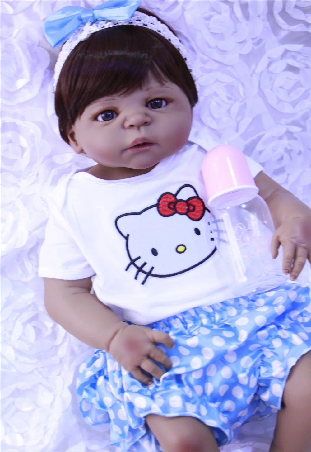 22 дюймовая кукла alive bebe-reborn dol с мягким настоящим нежным прикосновением ручной