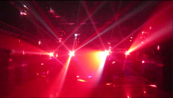 Профессиональный для дискотек события магический прокатный бар KTV луч 4в1 RGBW LED