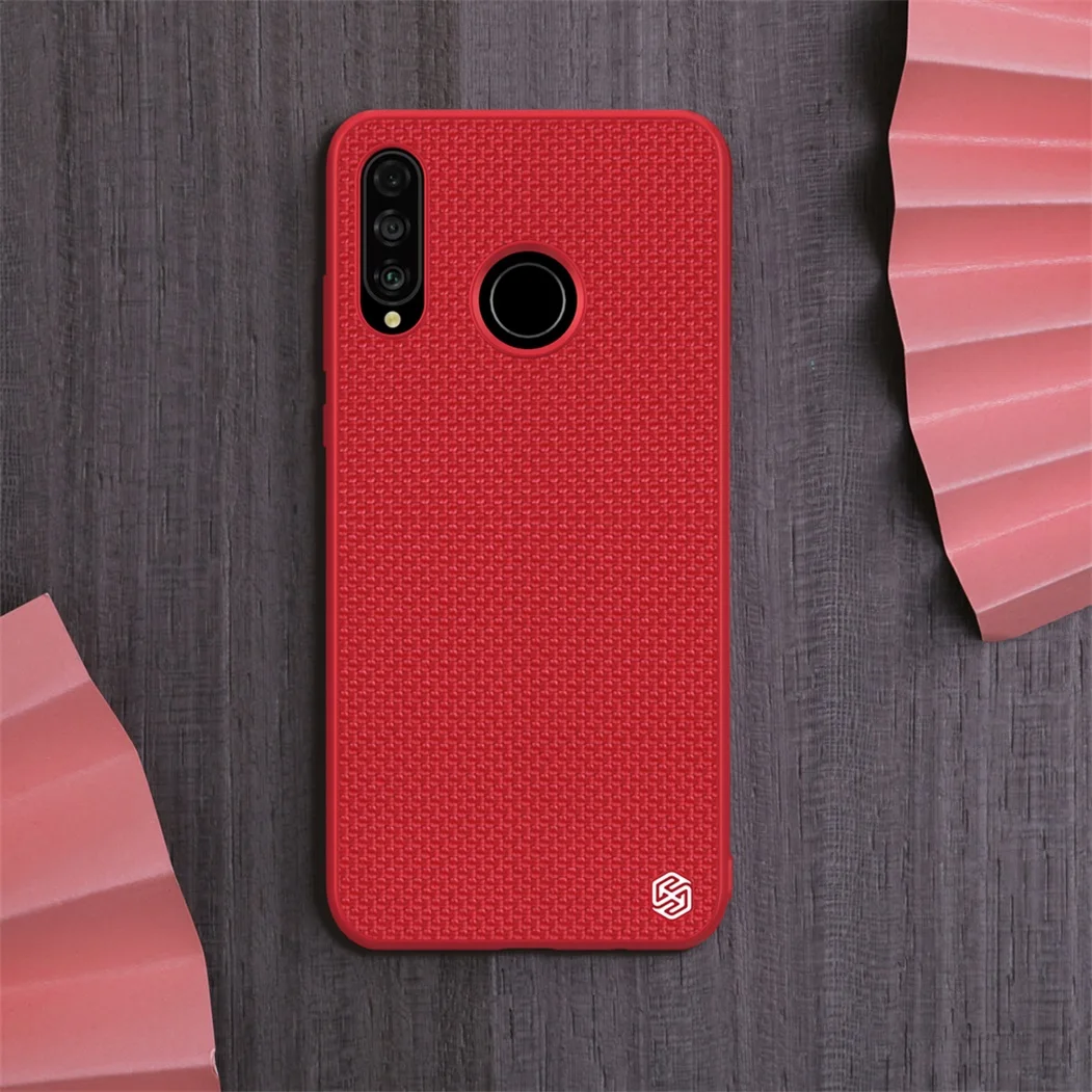 Для huawei P30 Lite Nova 4e чехол NILLKIN текстурированный нейлоновый волоконный чехол тонкий и легкий протектор задняя крышка для huawei P30Lite чехол
