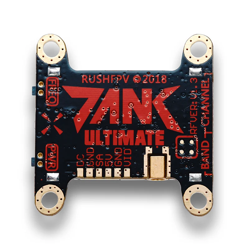Новый RUSH VTX Танк 5 8 ГГц 48CH PIT/25/200/500/800 МВт TBS переключаемый 7-25 в AV 30 5x30 мм видео