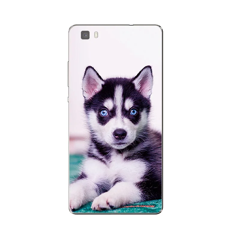 DIY Cases For Huawei P8 Lite 2017 Phone Case / Cover Mate8 10 Shell Soft TPU Pets Dogs Printing |