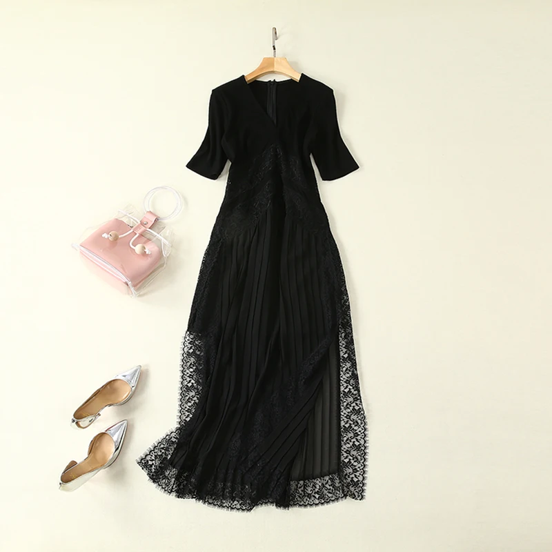 Высокое качество Новая мода 2020 дизайнерское подиумное Платье женское с коротким