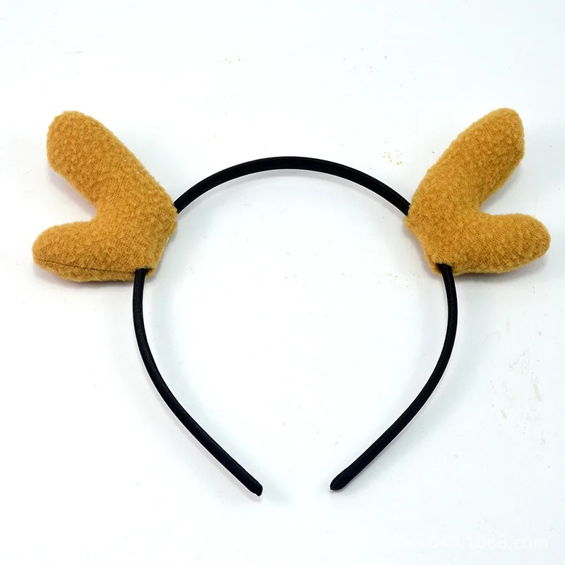 4 Girls headband Cartoon giraffe hair band Cute show MOE headband Christmas hair ornament for girls birthday gift Hair Accessories - Цвет: 4