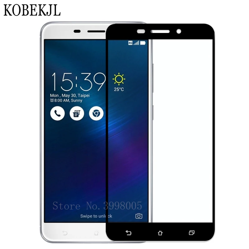Защитное стекло для Asus Zenfone 3 Max ZC553KL закаленное 553 X00DDA xdood пленка с полным покрытием