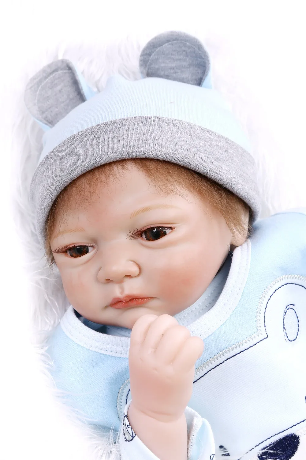 Бесплатная доставка лидер продаж Реалистичная кукла медведь Кукла