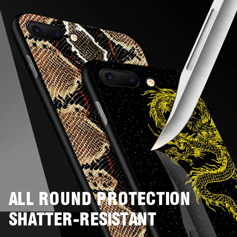 Phone Cases For iPhone 6 7 8 Plus X XS XR 11Pro MAX Snake Skin Zebra Leopard Crocodile Soft TPU Silicone Back Cover Shell | Мобильные