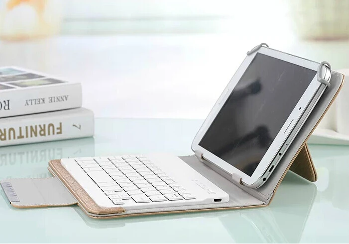 Фото Новый чехол-клавиатура из искусственной кожи для cube t7 4g lte Tablet PC Keyboard Case case |