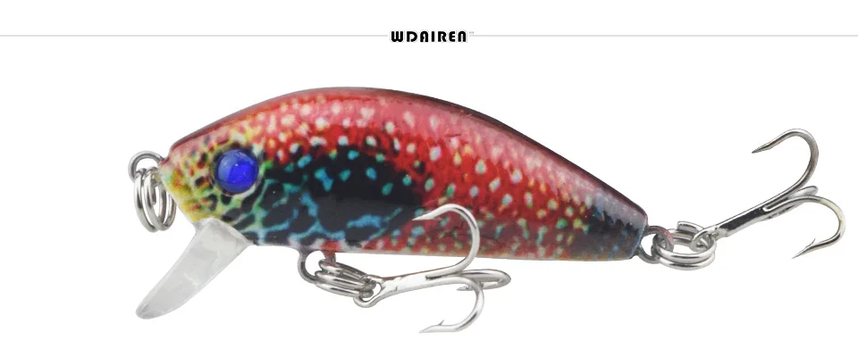 WDAIREN 1 шт. приманка для рыбалки Minnow 4,5 см 3,8 г искусственные мини жесткие приманки карандашные приманки воблер для рыбы рыболовные снасти для карпа Pesca