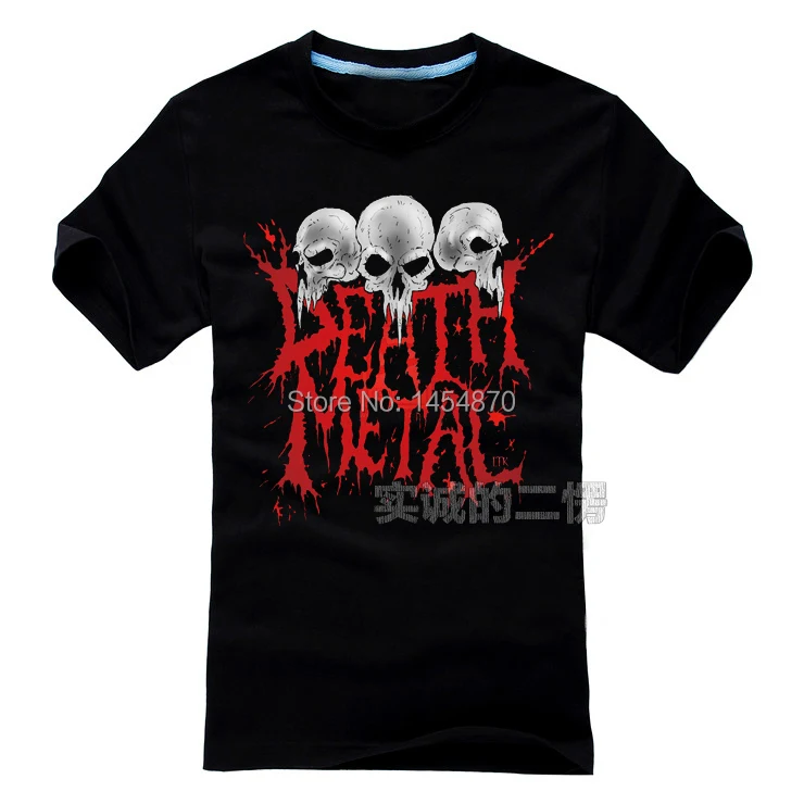

Death Rock Fashion Brand men women shirt 3D High Quality Devil Skull heavy Dark Metal Punk fitness 100%Cotton mma skateboard