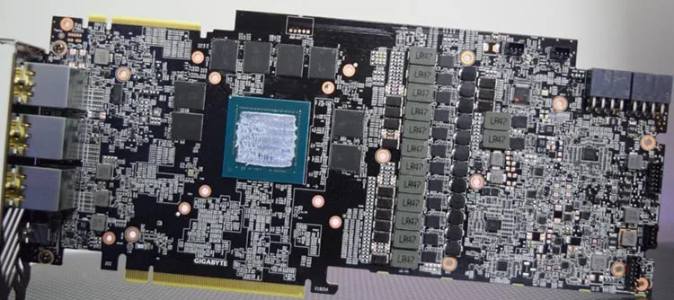Водяной блок Bykski для GIGABYTE AORUS RTX2080 Xtreme 8G / N2080AORUS /2070 полное покрытие медная лампа/RGB