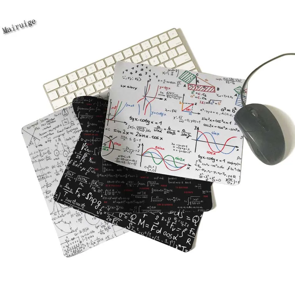 Mairuige математическая формула прямоугольник 180X220X2MM 250X290X2MM без компьютера коврик