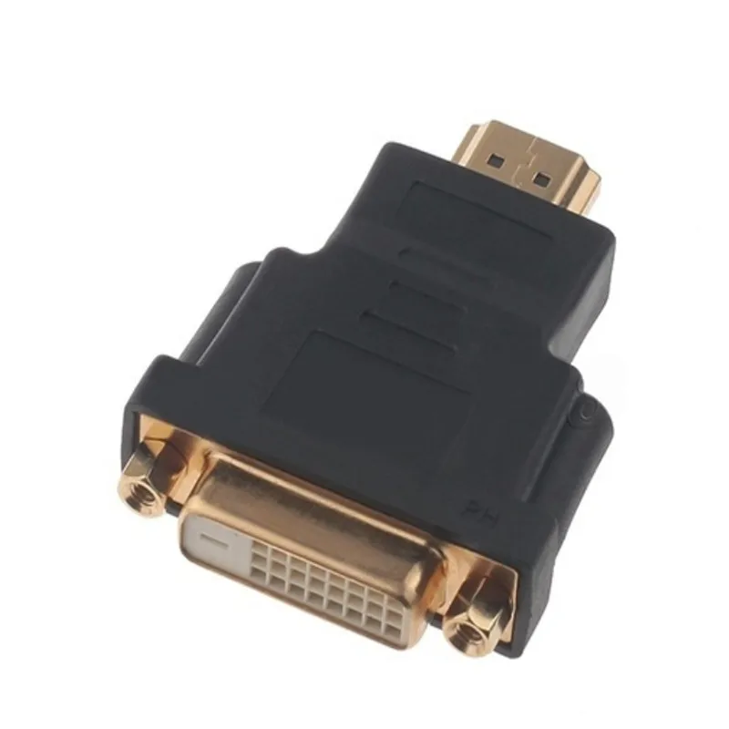 Позолоченный HDMI папа к DVI Женский 24 + 5 конвертер адаптер для ЖК монитора HDTV DVD