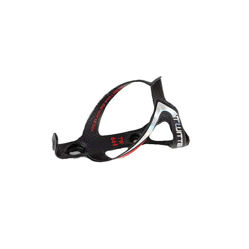 Black Red Твиттер супер светильник 19g Lite полный 3K карбоновый дорожный велосипедный держатель для бутылок(Велоспорт) велосипедный флягодержатель - Цвет: Black Red
