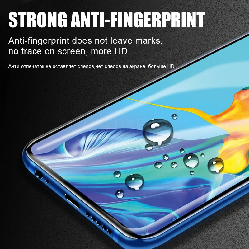 20D закаленное защитное стекло для huawei Honor 10 Lite 7A Pro 7C Ru 8X Защита экрана для Y6 Y9 P Smart стеклянная пленка