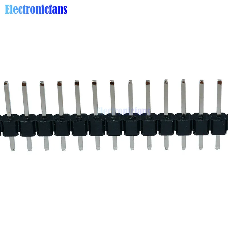 10 шт. 40Pin 2 54 мм Однорядный прямой штырьковый коннектор лента PBC для Arduino|pin header| |