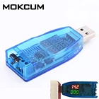 USB понижающий модуль питания DC-DC 5 В до 3,3 В 9 в 12 В 24, преобразователь напряжения и тока с двойным дисплеем