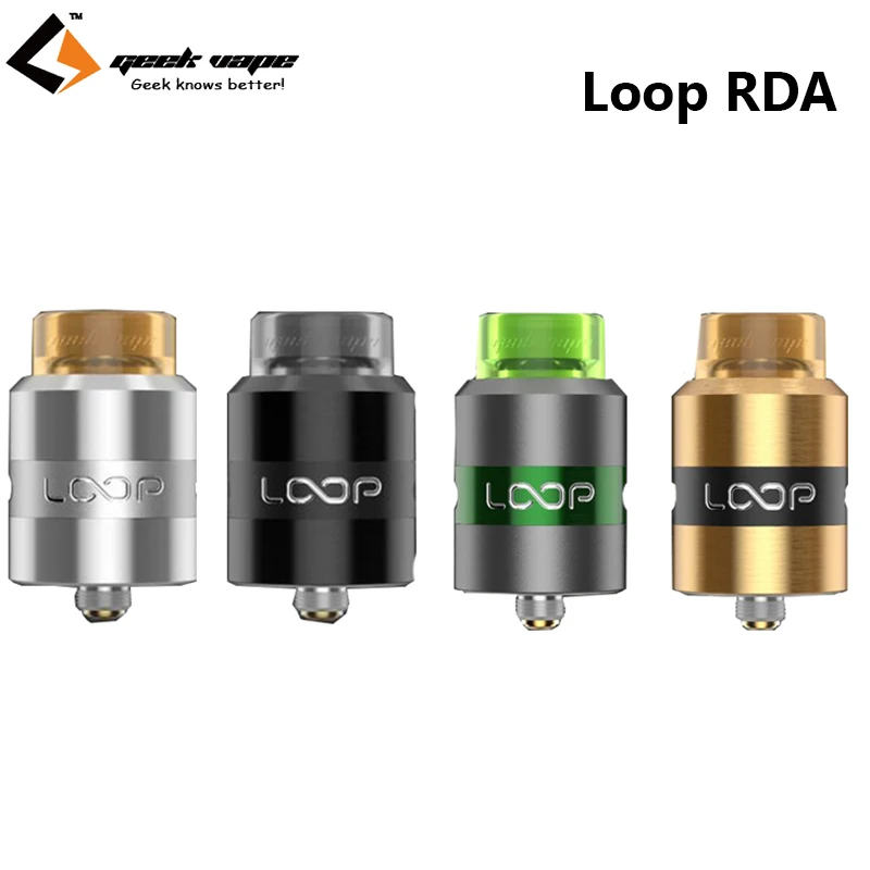 Оригинальный бак GeekVape Loop RDA 24 мм дизайн объемного потока воздуха для электронных