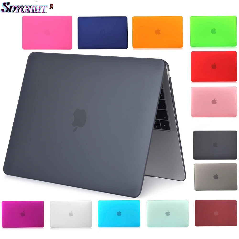 

laptop Crystal\Matte Case For Apple Macbook Air Pro Retina 11 12 13 15 inch laptop bag,For New Mac book Air Pro 13.3 Case A1932
