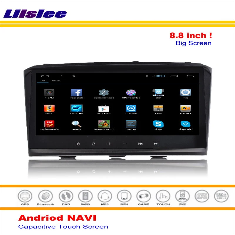 Liislee автомобильный Android gps NAVI навигационная система для Toyota Avensis T250 2003~ 2009 Радио стерео видео мультимедиа(без DVD плеера