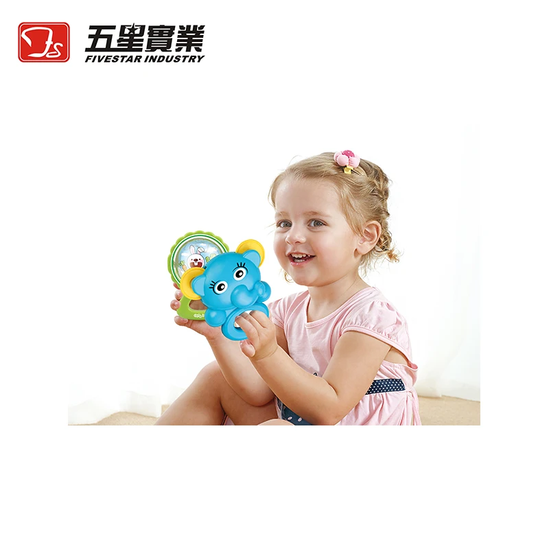 FS TOYS 1 набор 35810 детский Медвежонок Музыкальная погремушка детские развивающие игрушки для малышей подарок для новорожденных Игрушки для малышей Детский Рождественский подарок