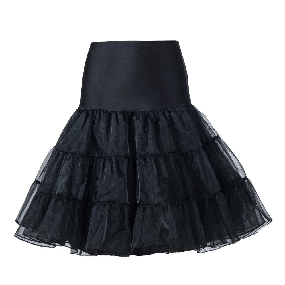 

Short Mini Organza Halloween Petticoat Crinoline Wedding Bridal Petticoat for Elegant Wedding Dresses Underskirt Rockabilly Tutu