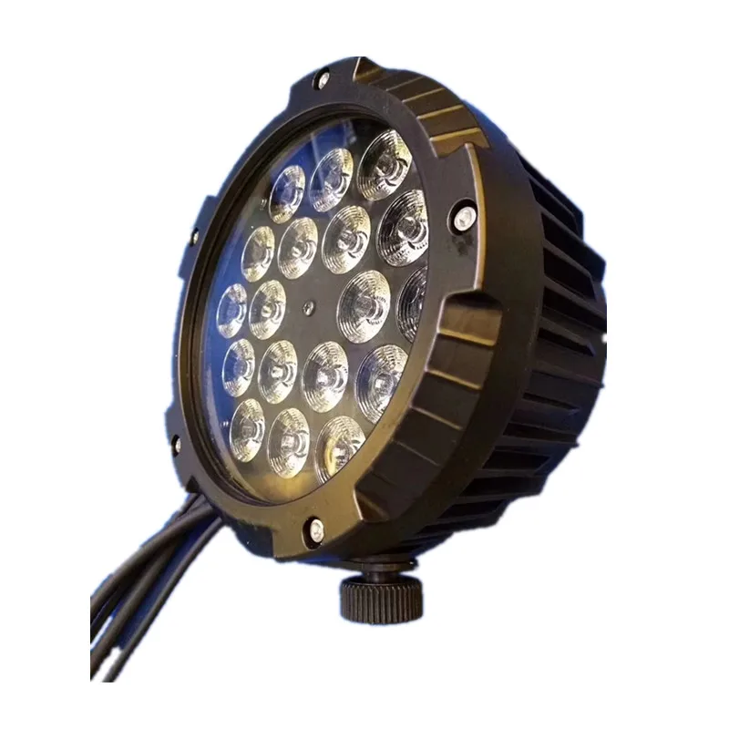 Алюминий 18 шт. x 15 Вт 5 в 1 rgbwa Водонепроницаемый LED flart par wash свет открытый led