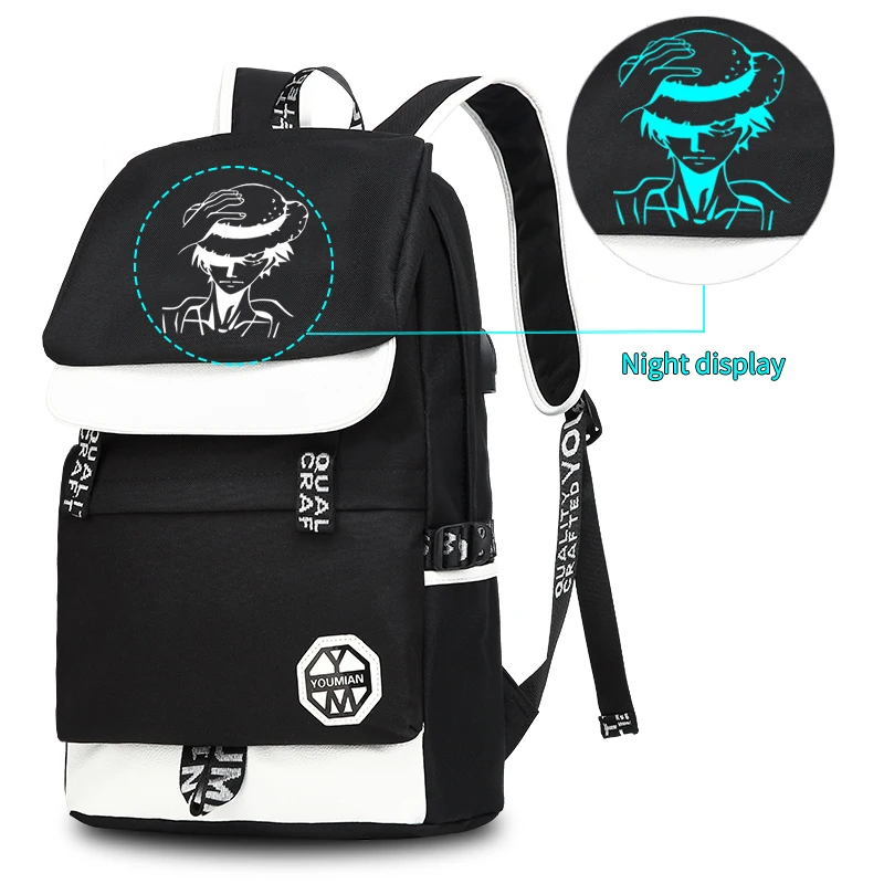 Новинка 2019 Светящийся рюкзак для отдыха путешествий мужской с принтом