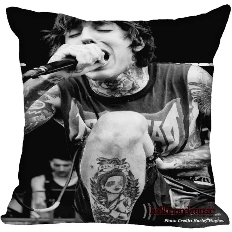 Изготовленный на заказ для мобильных телефонов с надписью Bring Me The Horizon квадратная